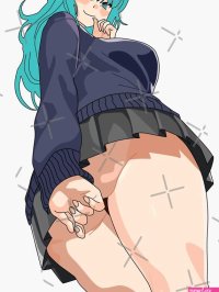 Lewd anime girl hentai manga ecchi waifu titties ass Colored Sticker for Sale by ArthurPoe