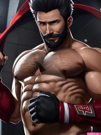 Manga Bara Style Muscle Hunks
