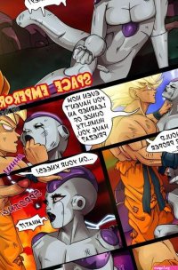 Porn comic Dragon Ball Z. Space Emperor Slut. Nearphosition Sex comic guy defeated the