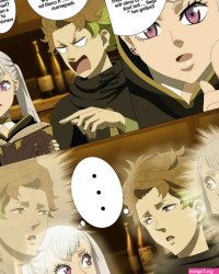 Porn comic Is it really You. Noelle. Black Clover Sex comic busty blonde decided