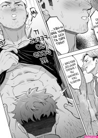 Yaoi hentai comics A blowjob for a blue collar guy! Page 3