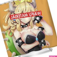Bowsette Super Mario Waifu Anime manga series fanart hentai ahegao oppai Tapestry by Mad Lab
