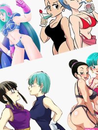 Sexy Bulma And Chichi Sticker for Sale by StackItHighShop