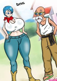 Bulma And Master Roshi