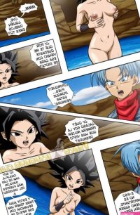 Trunks and Caulifla Dragon Ball Super by Drah Navlag-08
