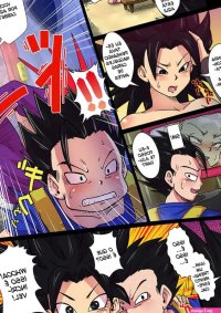 Cabba comendo a Caulifla