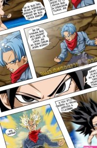 Trunks and Caulifla Dragon Ball Super by Drah Navlag-09