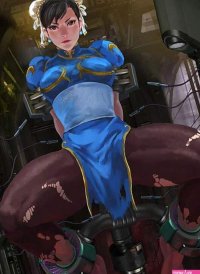 Porn comic Chun Li in Peril. Judash137 Sex comic busty brunette went
