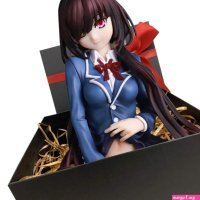 Hentai Figure Uncensored Cast off Figurine Date A Live Tokisaki Kurumi JK Ver. Lewd Anime Character Collectible Model Gift Toy.