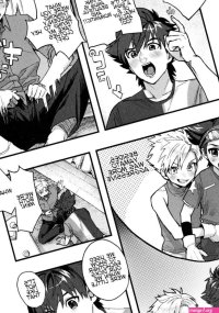 Yaoi hentai manga Digimon Adventure: Last Evolution Kizuna