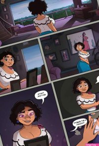 Porn comic Encanto 18. EmmaBrave Sex comic young hot brunette