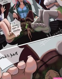 Giantess Feet fetish: Nakanos sisters Choice SFW by Darkness-Manga on DeviantArt