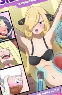 Porn comic Poke Ladies. Tickling Collection Sex comic hot beauties decided