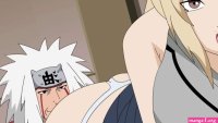 La tsunade aux gros seins de lanime naruto se prend une grosse bite!