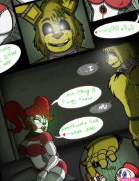 Boobie trapped five nights at freddys porn comic by BunsNspurs. Furry porn comics.