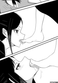 AnotherIndianShowOffNSFW: Kagayu worshiping Chikas feet by zerozero