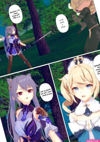 Genshin Impact porn comic