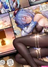 Porn comic Ganyu. Genshin Impact Sex comic guys decided to