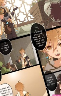 Genshin Impact IF Story Full Color comic porn