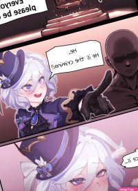 Porn comic Genshin Impact. Teyvat Gravure. Lady Furina. Horori Sex comic darkskinned guy was