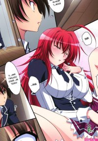 Another hentai manga now High School DXD Scarlet Princess