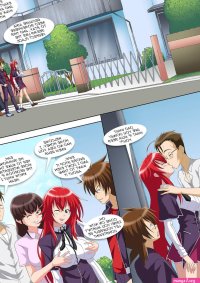 Subjugation Before Liberation High School DxD Palcomix