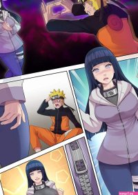 Porn comic A Hyuu Naruto. Achro Sex comic busty brunette got