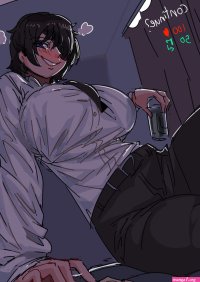 Himeno vs Sloppy Blowjob Devil comic porn
