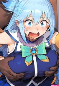 Kazuma sold his little Bitch Aqua