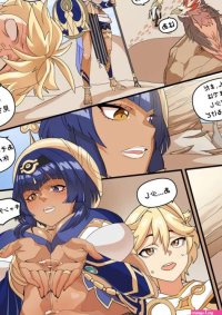 BLUECANDY Candace Mizu o Taberu Manga Genshin Impact Japanese Korean English Decensored