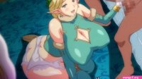 Kyonyuu Elf Oyako Saimin HD screencaps
