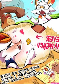 Porn comic Lopunny vs Cinderace. SirKerner Sex comic hot furry babe
