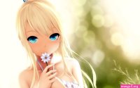 Dessin De Manga Manga Fille Cheveux Blond Long 57776