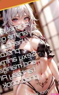 Animal ears anime girls hentaii AI photos. Sexy anime and manga fantasy AI photobook: Your waifu is waiting for you with coffee