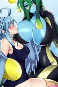 Papi and Suu Monster Musume by lindaroze
