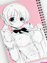 Wet Anime Girl Aesthetic Lewd Manga Journal for Sale by therealsadpanda