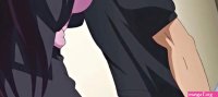 Cute anime girls with big tits and sexy outfits fucked hard
