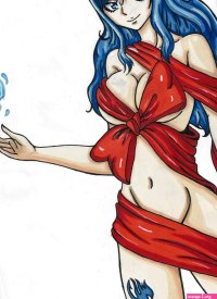 Juvia nue sexy by Laure-Drawing on DeviantArt