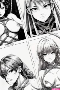 Bondage Babes Manga Page 01 by sharinel on DeviantArt