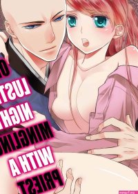 On a Lustful Night Mingling with a Priest Manga eBook by Leon Maomi