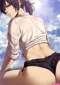 Mikasa attack on titan by Shexyo