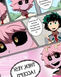 Mina x Izuku Comic Porn comic Rule 34 comic Cartoon porn comic