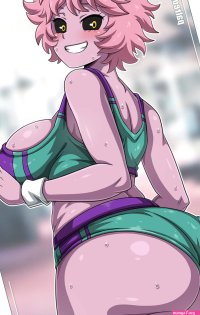 Mina Ashido Gym Workout