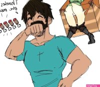 Minecraft Comic porn comic