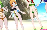 Oideyo Mizuryu Kei Land Swimsuits by quamp on DeviantArt