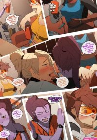Porn comic The Girly Watch. Part 1. Overwatch. Sex comic porn comics is