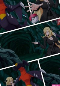 Pokemon Hentai Comic: Cynthia and Garchomp