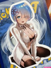 Re Zero Rem Waifu Sticker Sexy Hentai Anime Girl Laptop Phone Luggage eBay PL Megazakaz