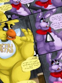 Fronnie fnaf comic porn