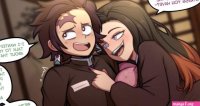 Rule 34 XYZ demon slayer kamado nezuko kamado tanjirou semidraws incest